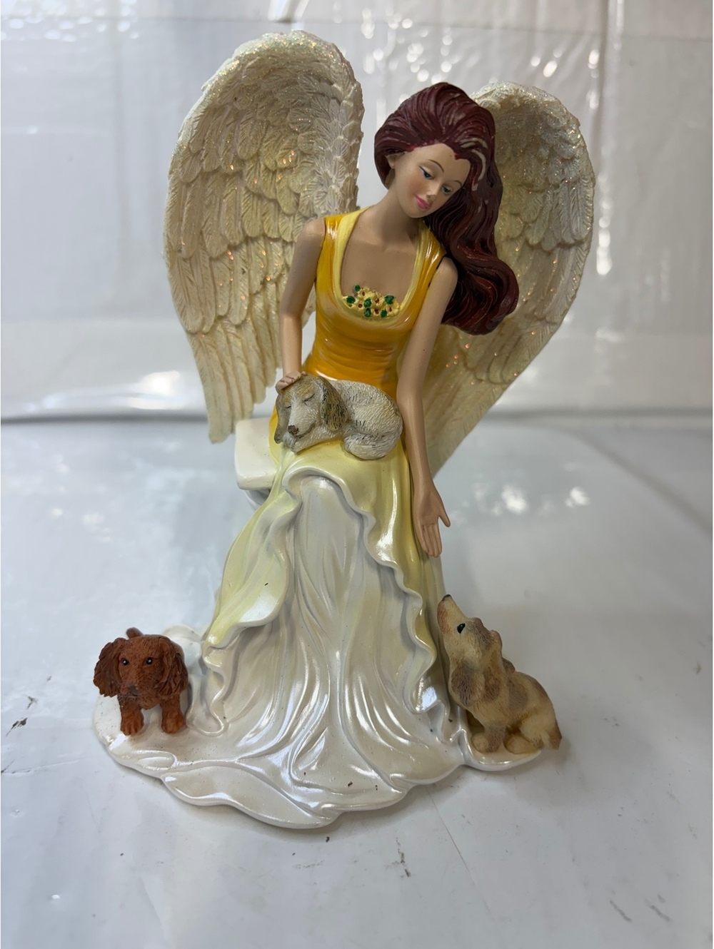 ASPCA Paw-fect Angelic Blessings Dachshund Angel Figurine 2015 Limited Edition